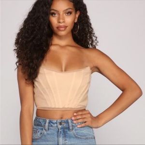 Windsor- The Classic Cropped Corset Top